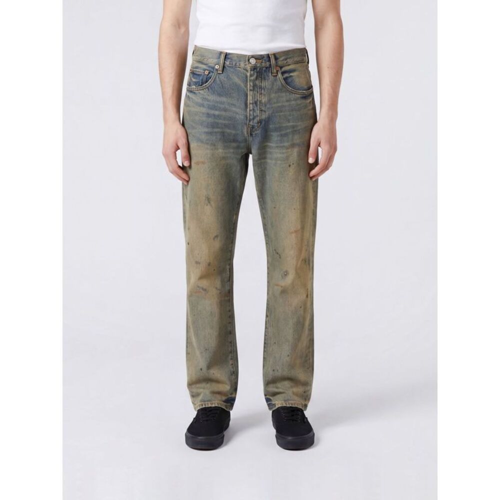 Purple Jeans Men Yellow